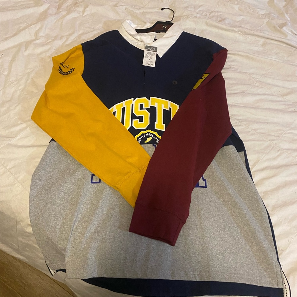 NWT rue21 mens large long sleeve shirt